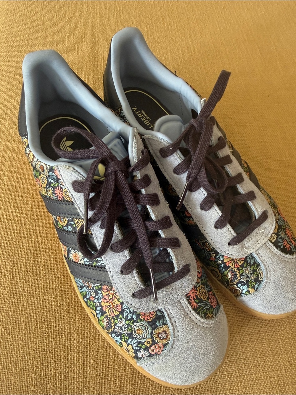 NWOT Adidas x Liberty Girls 3.5 Sneakers